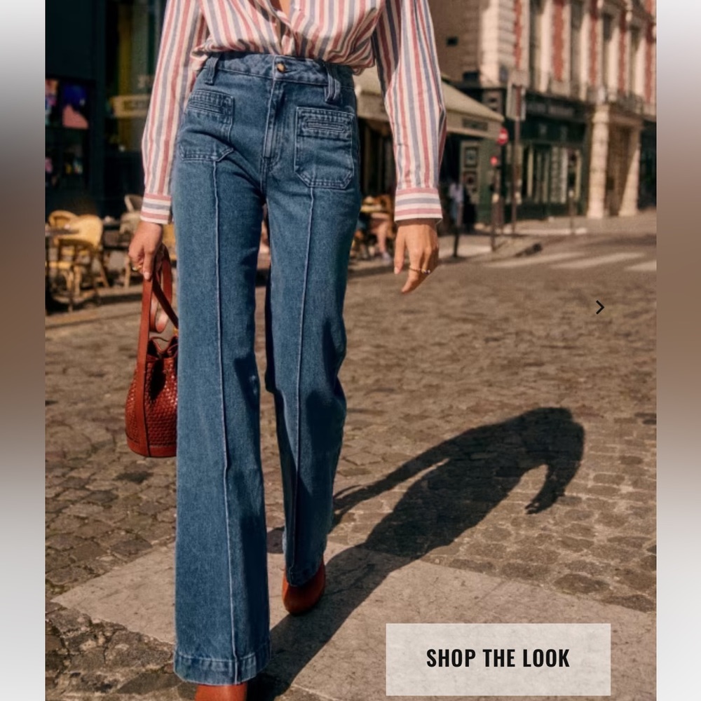 Sezane Augusto trouser jeans